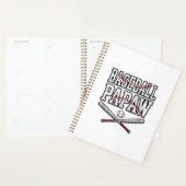 Conception de gravure vintage Papaw baseball_1 (Devant avec enveloppe)