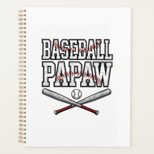 Conception de gravure vintage Papaw baseball_1