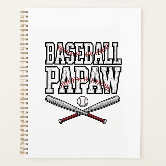 Conception de gravure vintage Papaw baseball_1 (Devant)