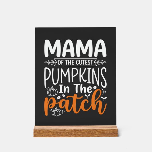 Conception de Halloween Mama Pumpkins Patch_1 (Recto)