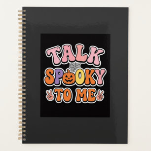 Conception de Halloween Spooky Talk Spooky To Me_1