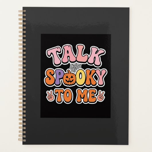 Conception de Halloween Spooky Talk Spooky To Me_1 (Devant)