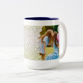 Conception de housse de mug photo pailletée person (Devant droit)