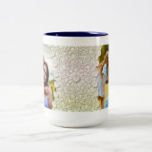 Conception de housse de mug photo pailletée person (Centre)