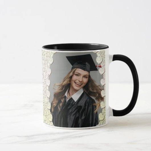 Conception de housse de mug photo pailletée person (Droite)