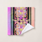 Conception de jardin floral (Gant de toilette)