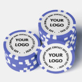 Conception de jetons de poker avec texte personnal (Empiler)