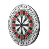 Conception de jeu de fléchettes à motif de flèche (Devant droit)