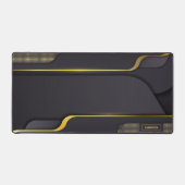 Conception de jeux en or et gris monogramme person (Recto)