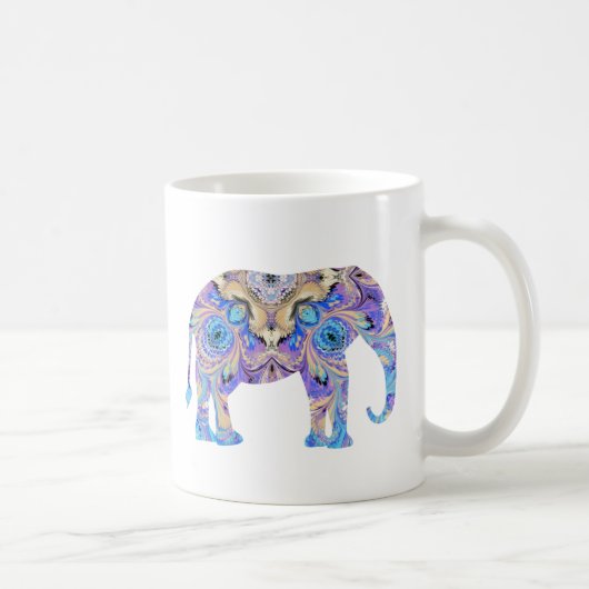 Conception de kaléidoscope de tasse d'éléphant (Droite)