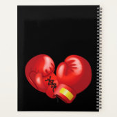 Conception de la boîte Planificateur hebdomadaire/ (Dos)