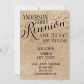 Conception de la carte de réunion (Devant)