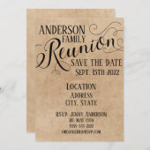 Conception de la carte de réunion (Devant / Derrière)