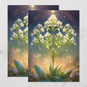 Conception de la carte d'invitation (Devant / Derrière)