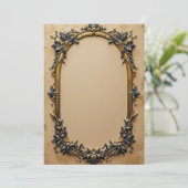 Conception de la carte d'invitation (Debout devant)