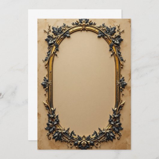 Conception de la carte d'invitation (Devant / Derrière)