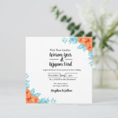 Conception de la carte d'invitation par mariage (Debout devant)