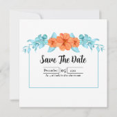 Conception de la carte d'invitation par mariage (Dos)