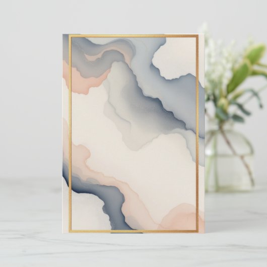 Conception de la carte d'invitation PREMIUM (Debout devant)