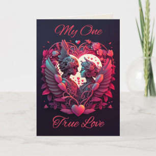 Conception de la carte Saint-Valentin