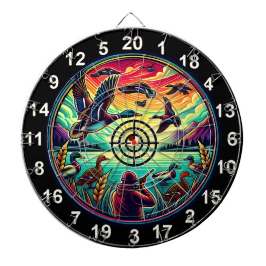 Conception de la cible de vol de la sauvagine (Devant)