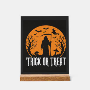Conception de la Faucheuse pour Halloween Trick or