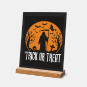 Conception de la Faucheuse pour Halloween Trick or (Angle)