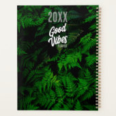 Conception de la feuille verte Good Vibes (Dos)