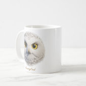 Conception de la Mug à café SnowyOwl à deux côtés (Devant gauche)