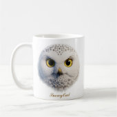 Conception de la Mug à café SnowyOwl à deux côtés (Gauche)
