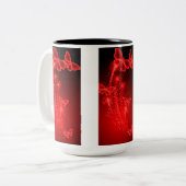 Conception de la Mug à deux tons : Conception élég (Devant gauche)