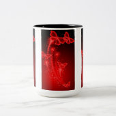 Conception de la Mug à deux tons : Conception élég (Centre)