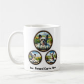 Conception de la Mug de café chinoise Crested Chie (Gauche)