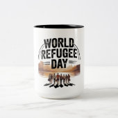 Conception de la mug de la Journée mondiale des ré (Centre)