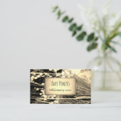 conception de la nature carte de visite personnali (Debout devant)