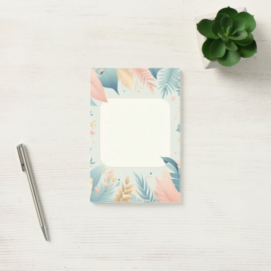 Conception de la nature Post-It® Notes, 4" x 6" (Bureau)