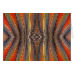 Conception de la plume Scarlet Macaw