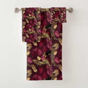 Conception de la série Burgundy et Gold Leopard 12