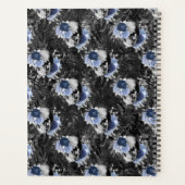 Conception de la série Crâne Floral Bleu 1 (Dos)