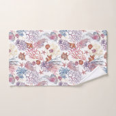 Conception de la série de composition de l'eau sou (Serviette à main)