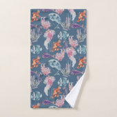 Conception de la série de composition de l'eau sou (Serviette à main)