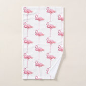 Conception de la série de Flamants roses d'appel d (Serviette à main)