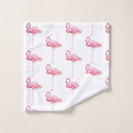 Conception de la série de Flamants roses d'appel d (Gant de toilette)