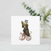 Conception de la série Gold SteamPunk 5 Invitation (Debout devant)