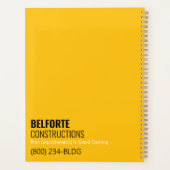 Conception de la société de construction, de la gr (Dos)