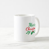 Conception de la tasse de café Ours de Noël (Devant droit)