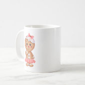 Conception de la tasse de café Ours de Noël (Devant gauche)