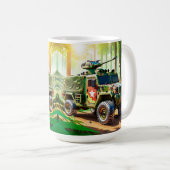 Conception de la tasse de démarrage de bataille (Devant droit)