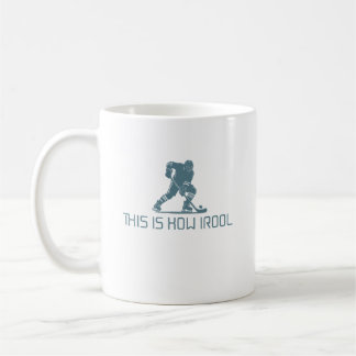 conception de la tasse de hockey sur glace