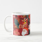 Conception de la tasse de Noël rouge (Gauche)